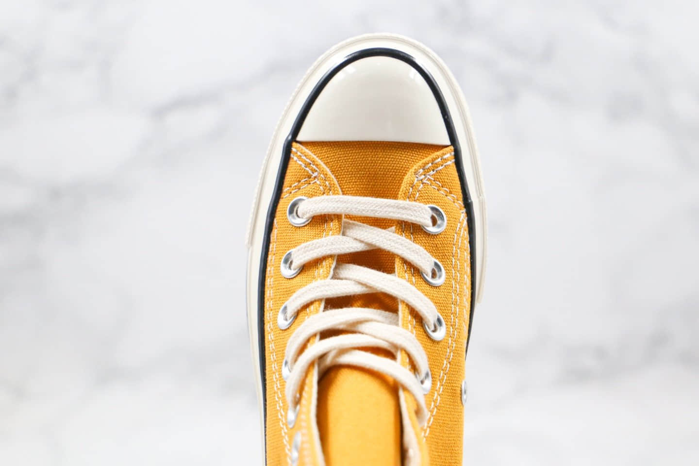 匡威Fanta x Converse 1970s公司级版本芬达联名1970s高帮帆布鞋黄色蓝底双围条 货号:188604C