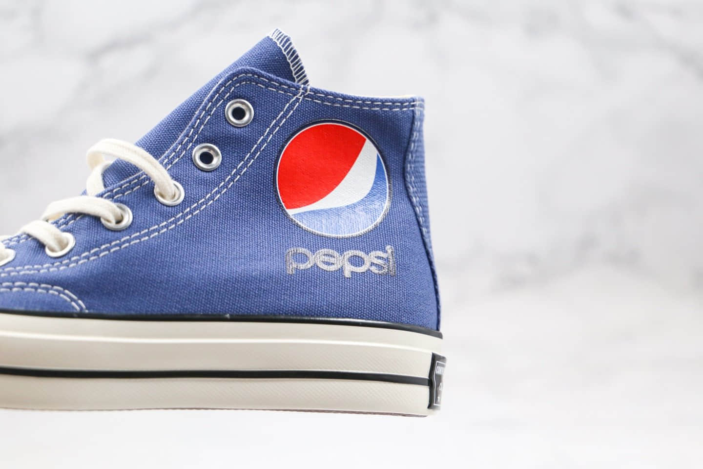 匡威Pepsi x Converse 1970s公司级版本百事可乐联名高帮帆布鞋高清洁度 货号:188605C