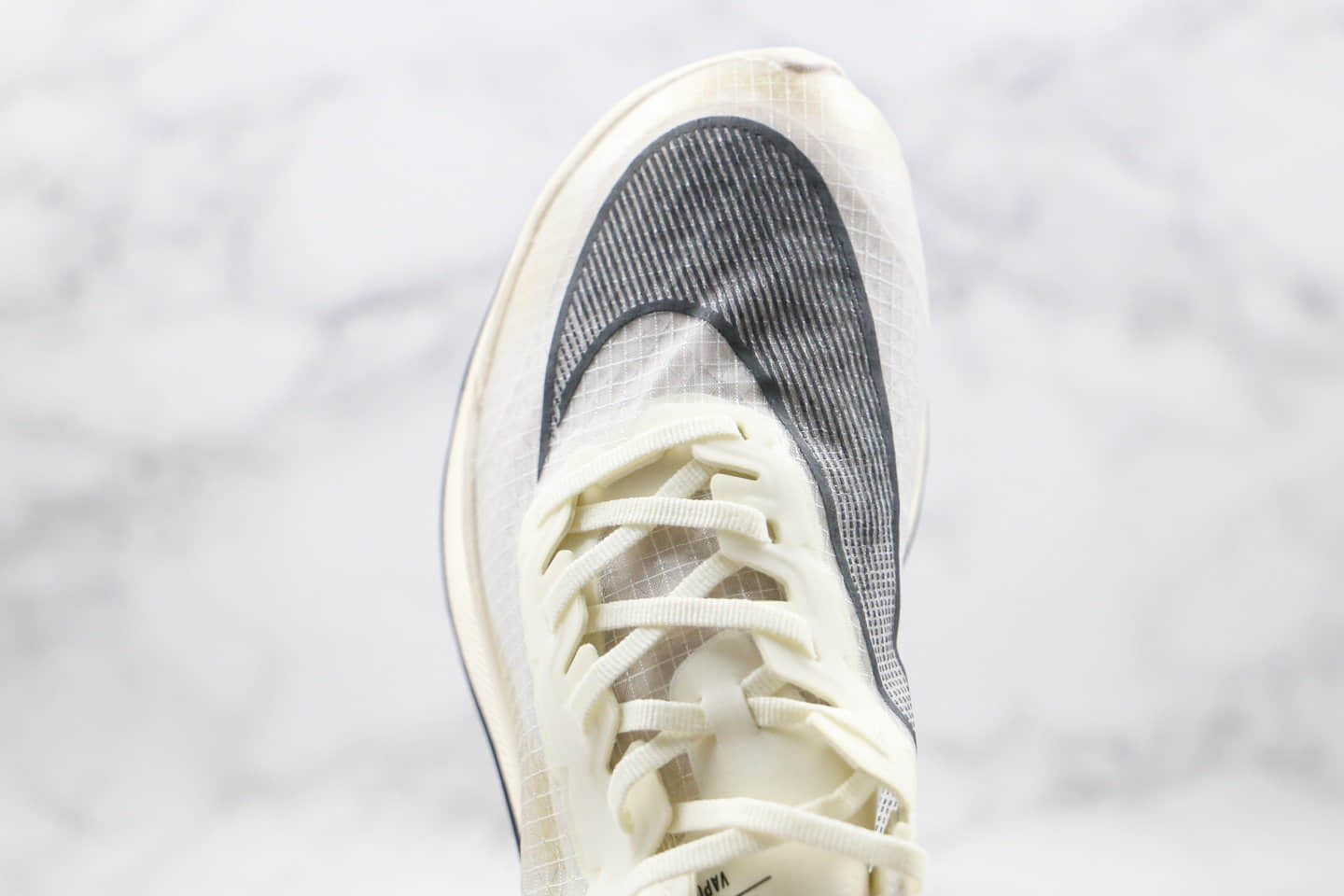 耐克Nike ZoomX Vaporfly Next%公司级版本马拉松跑鞋白色原厂武士黑盒 货号:CT9133-100