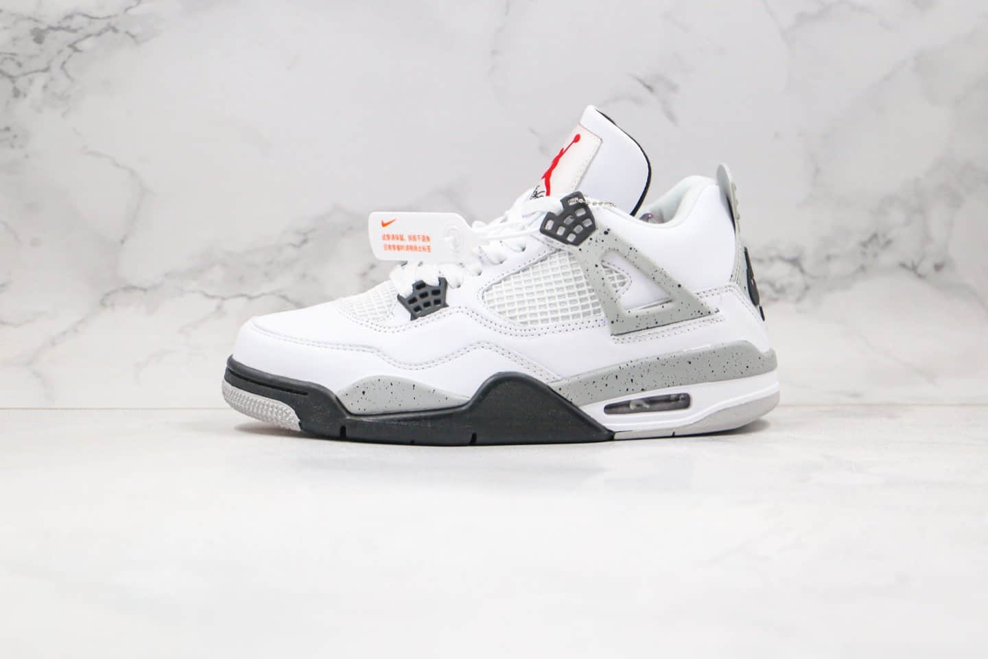 乔丹Air Jordan 4 Retro“White Cement”纯原版本AJ4白水泥原楦原档案开发区别市面通货版本 货号:840606-192