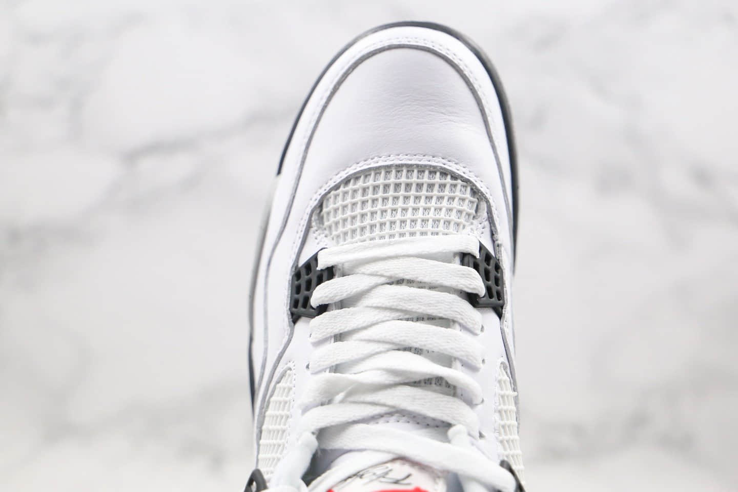 乔丹Air Jordan 4 Retro“White Cement”纯原版本AJ4白水泥原楦原档案开发区别市面通货版本 货号:840606-192