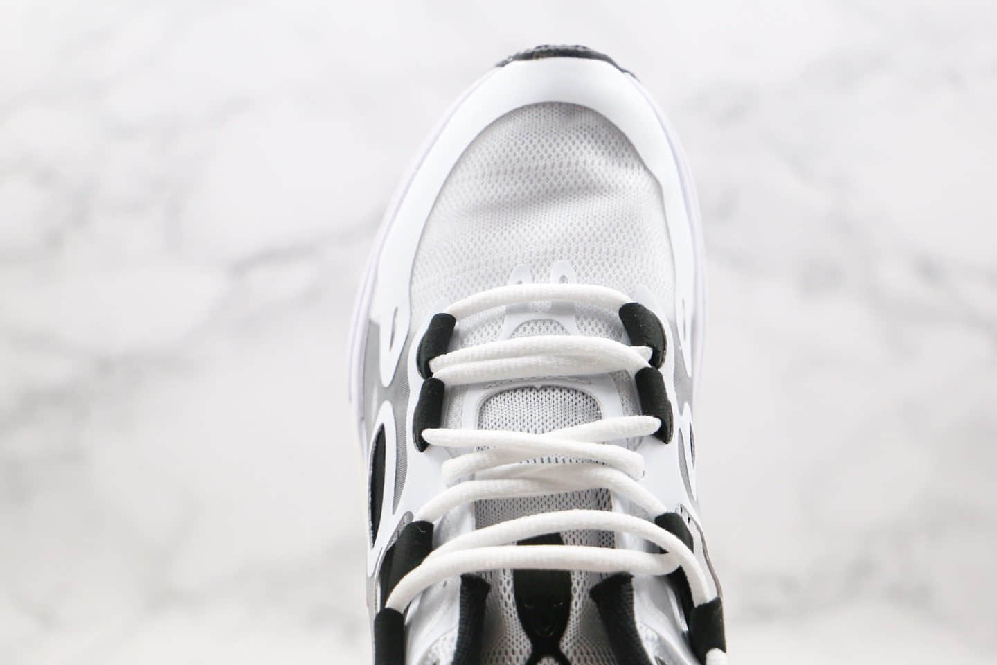 耐克Nike Signal DIMSIX Nike N110 D MS X Phantom纯原版本韩代新品解构幻影信号老爹鞋白黑色正确蝉翼网纱面 货号:AT5303-128