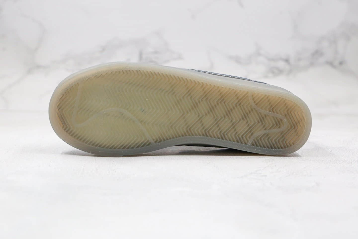 耐克Nike Blazer SB x Reigning Champ纯原版本卫冕冠军联名款低帮开拓者3M板鞋灰色麂皮原盒原标 货号:454471-900