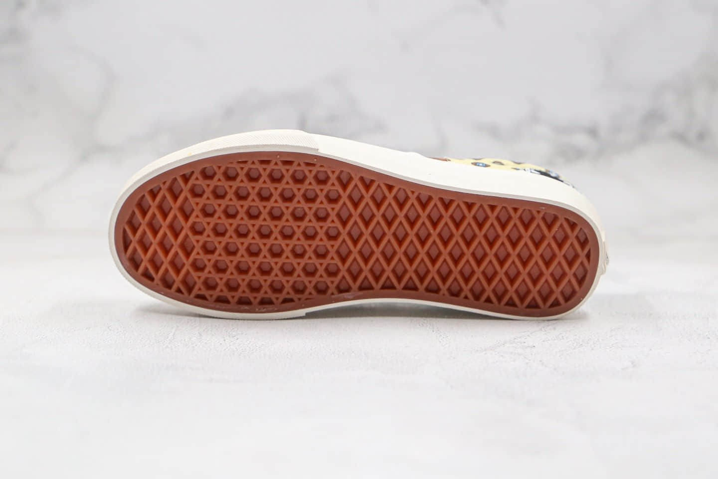 万斯VANS Era公司级版本低帮硫化板鞋腰果花配色花卉图案拼接不对称系列原楦头纸板打造 货号:VN0A4U391IO