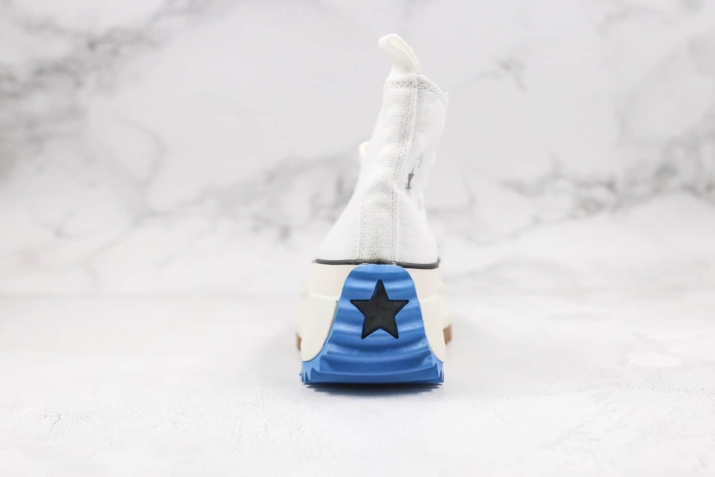 匡威J.W. Anderson x Converse Chuck Run Star Hike1970s公司级版本JWA联名泫雅同款高帮厚底松糕帆布鞋白色原盒包装 货号:164665C