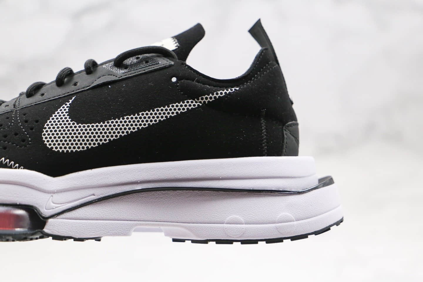 耐克Nike Air Zoom Type N.354纯原版本华夫麂皮系列N.354解构复古慢跑鞋黑白色原档案数据开发 货号：CJ2033-001