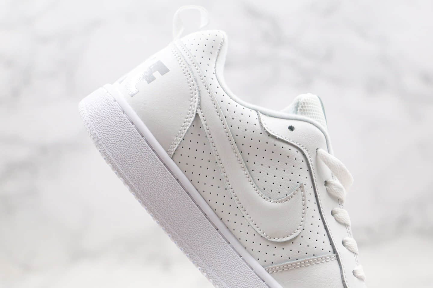 耐克NiKe Court Borough Low公司级版本低帮字母个性小板鞋白色原盒原标 货号:839985-100