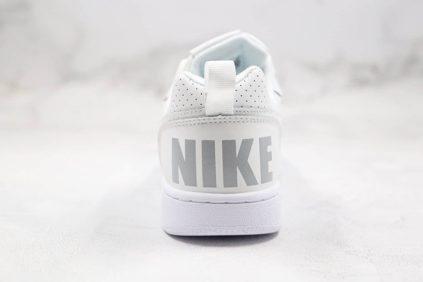耐克NiKe Court Borough Low公司级版本低帮字母个性小板鞋白色原盒原标 货号:839985-100