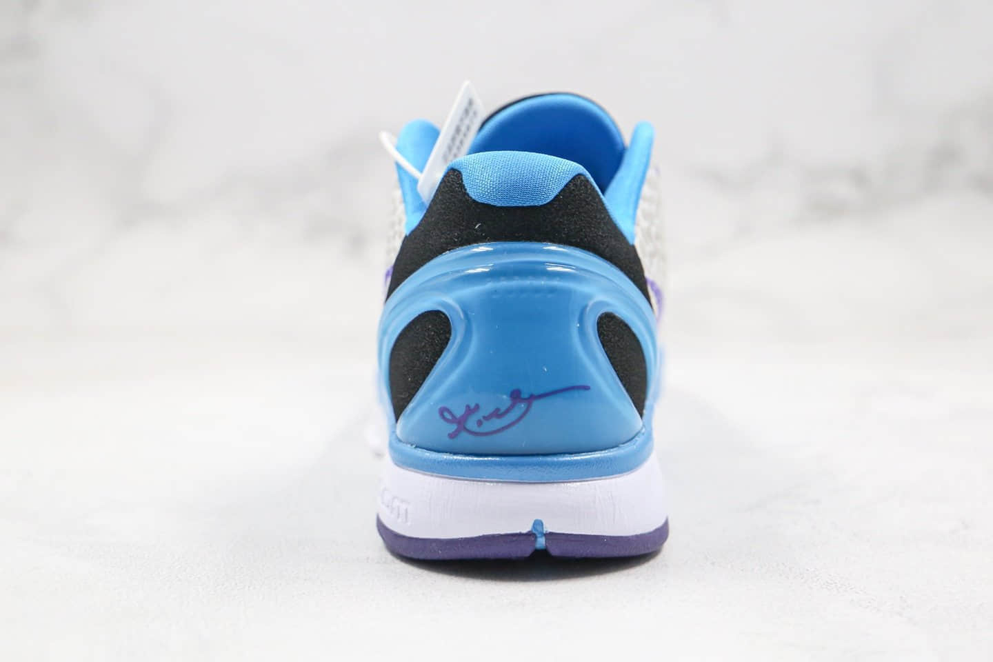耐克Nike Zoom Kobe VI纯原版本科比6代蓝色波点鱼鳞纹配色内置真实碳板加持支持实战 货号:429659-102
