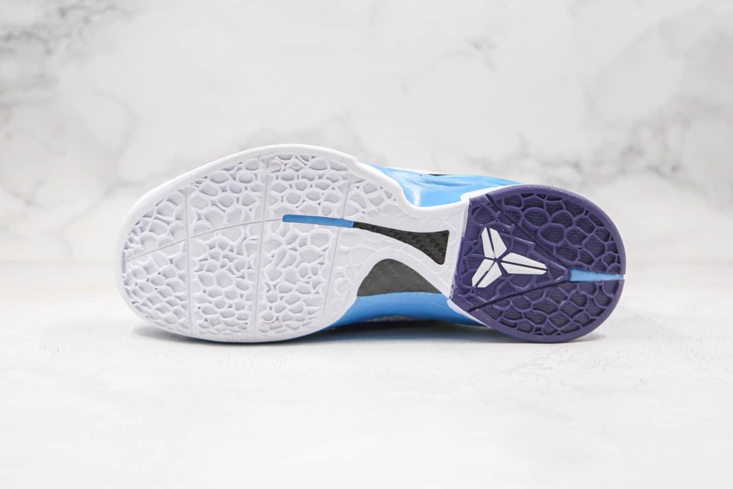耐克Nike Zoom Kobe VI纯原版本科比6代蓝色波点鱼鳞纹配色内置真实碳板加持支持实战 货号:429659-102