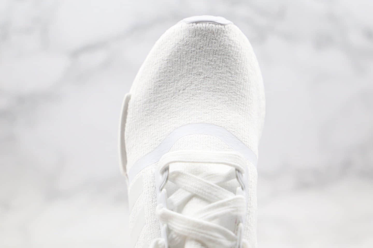 阿迪达斯Adidas NMD R1 OK W Primeknit Triple Black纯原版本爆米花跑鞋NMD亮白蓝色内置真巴斯夫爆米花缓震大底 货号:CQ2040