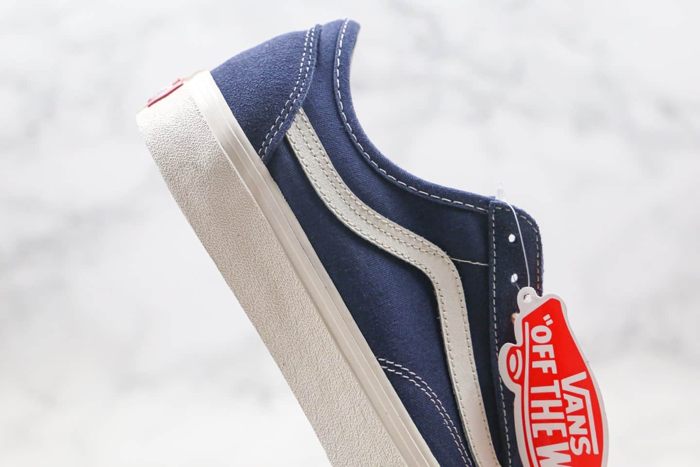 万斯Vans Style 36 Cecon SF公司级版本半月包头板鞋深蓝色原厂硫化工艺原盒原标