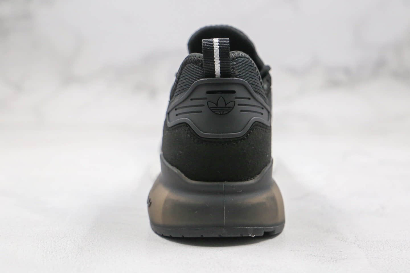 阿迪达斯adidas Originals ZX 2K Boost纯原版本缓震爆米花跑鞋黑色原楦开发 货号:FV7476