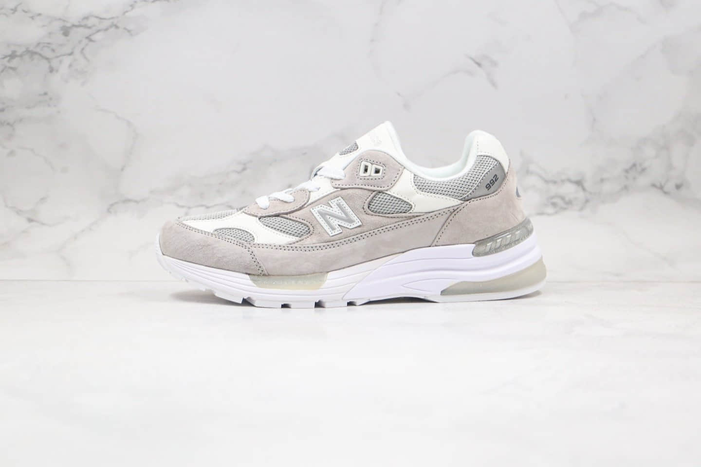 新百伦New Balance Made in USA M992纯原版本美产血统NB992灰白色原档案数据开发 货号:M992NC