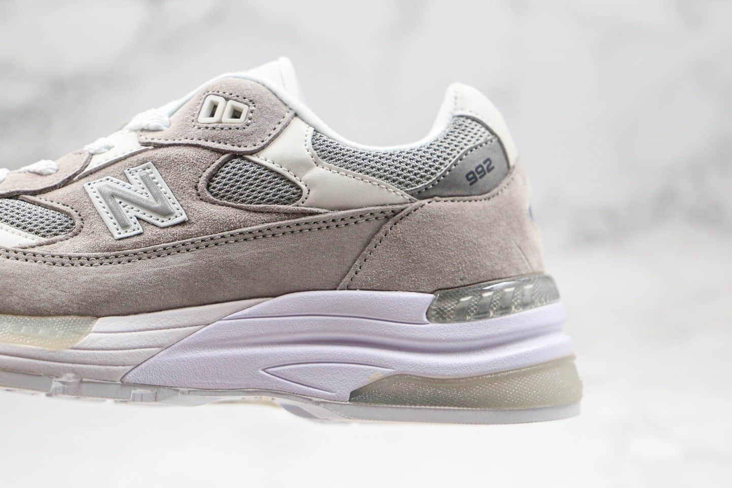 新百伦New Balance Made in USA M992纯原版本美产血统NB992灰白色原档案数据开发 货号:M992NC