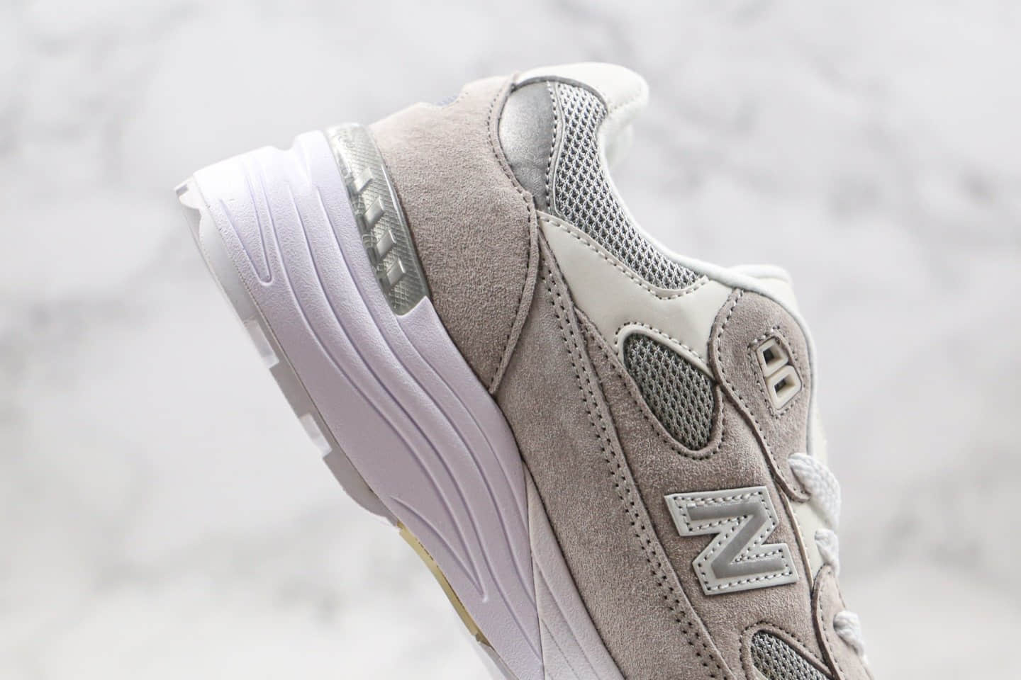 新百伦New Balance Made in USA M992纯原版本美产血统NB992灰白色原档案数据开发 货号:M992NC