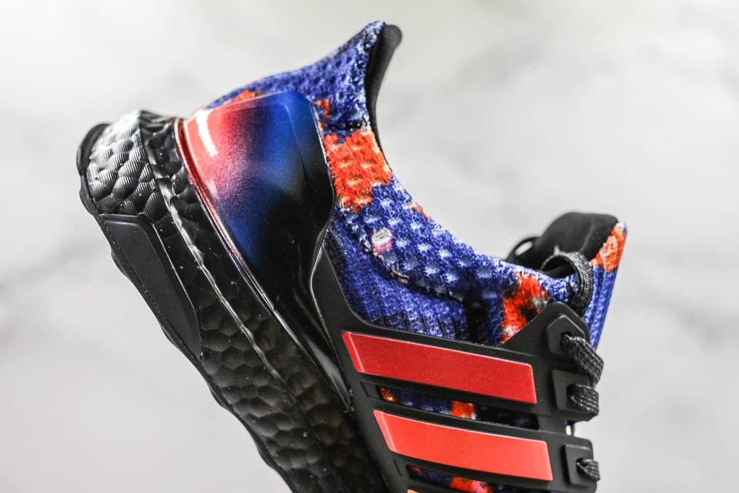 阿迪达斯adidas Ultra Boost Rainy Season纯原版本爆米花跑鞋雨夜霓虹配色原档案数据开发原盒原标 货号:FV7279