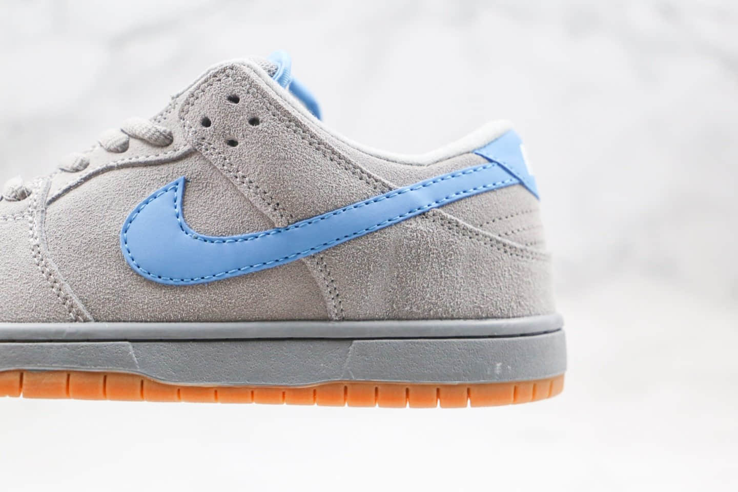 耐克Nike Dunk Low Pro 2020纯原版本低帮SB DUNK灰蓝色板鞋内置Zoom气垫原楦头纸板打造 货号：304292-022