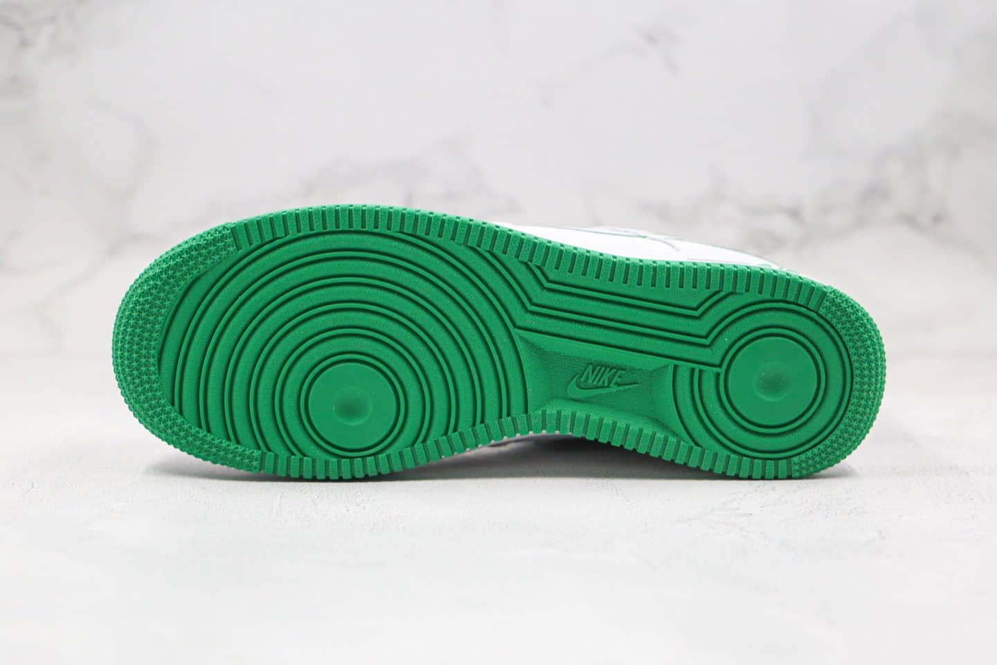 耐克Nike Air Force 1 Low纯原版本低帮空军一号白绿色板鞋内置气垫原档案数据开发 货号:AH0287-006