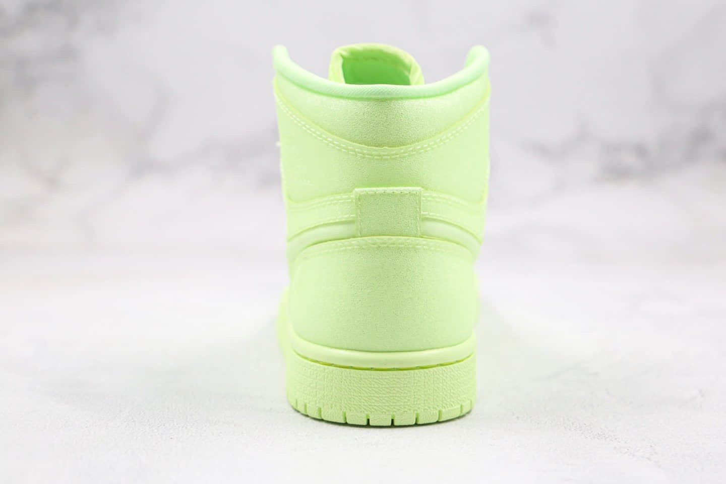 乔丹Air Jordan 1 Ret Hi Prem纯原版本高帮AJ1荧光柠檬绿色满天星正确后跟定型原盒原标 货号:AH7389-700