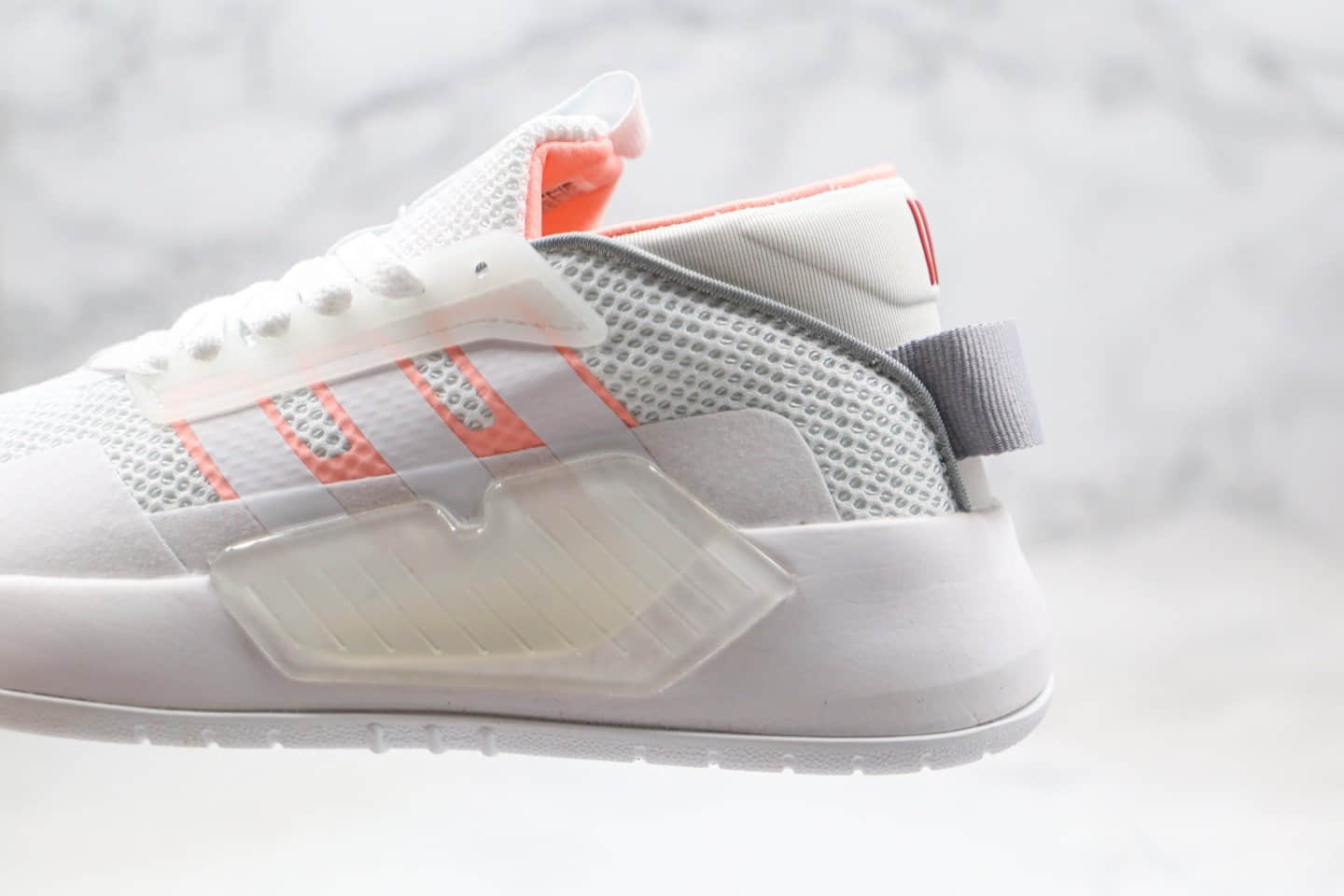 阿迪达斯Adidas neo PLAY9TIS 2.0纯原版本高帮NEO三条纹白橙色原档案数据开发 货号:EF0638