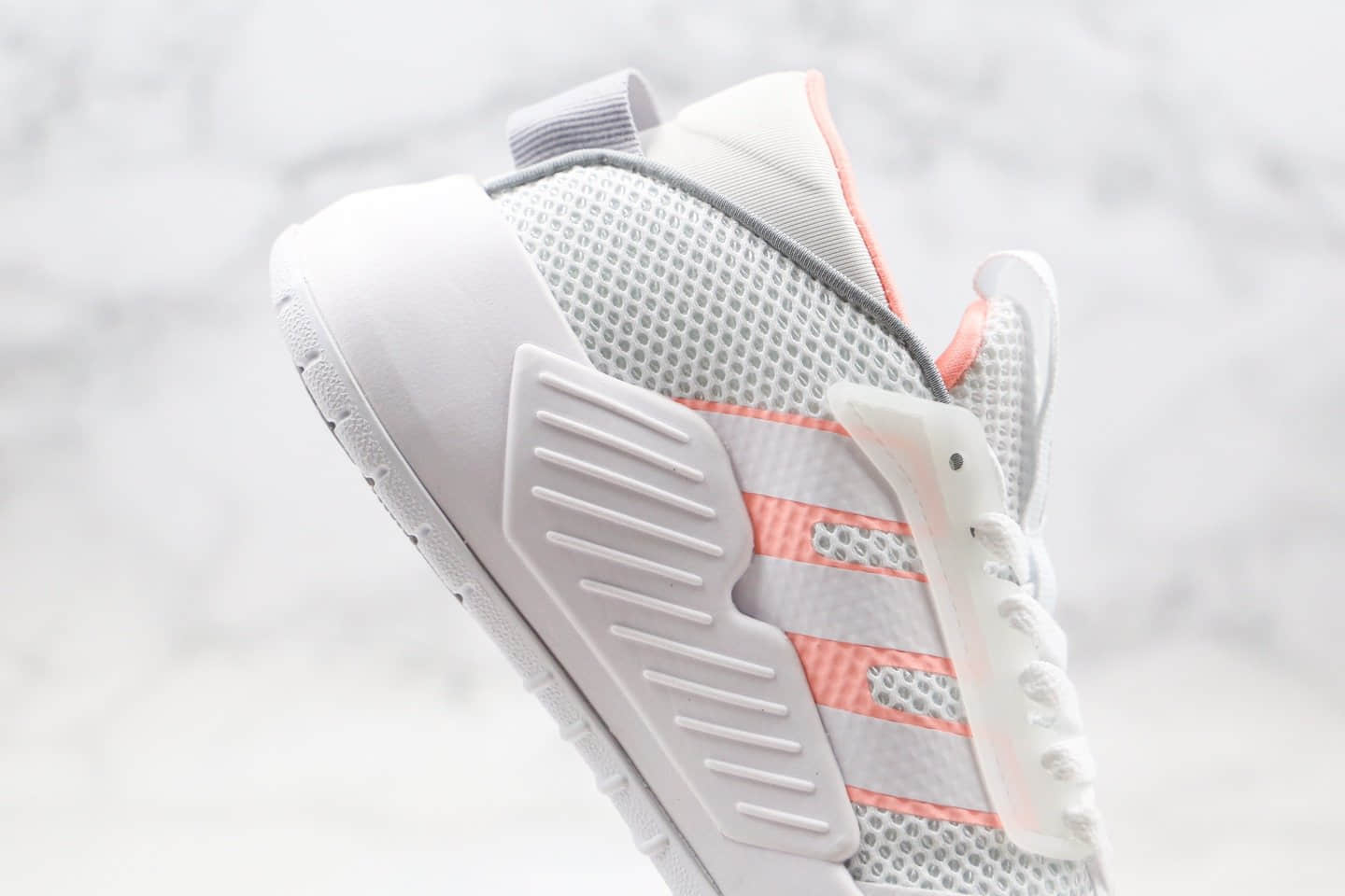 阿迪达斯Adidas neo PLAY9TIS 2.0纯原版本高帮NEO三条纹白橙色原档案数据开发 货号:EF0638