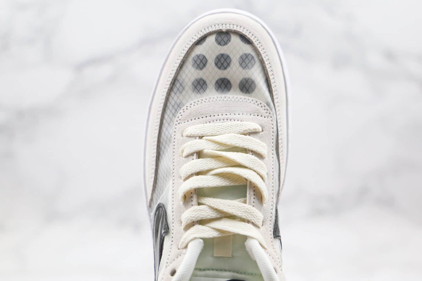 耐克Nike Killshot II MESH纯原版本低帮SB板鞋冰丝网纱白黑色原档案数据开发 货号:432997-021