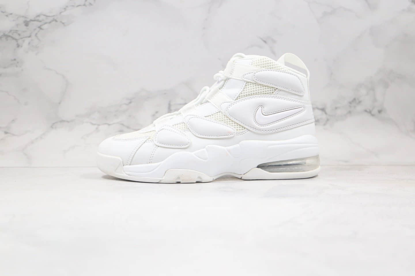 耐克Nike Air Max270 Uptempo'94纯原版本皮蓬二代篮球鞋白色原档案数据开发原盒原标 货号:922934-100