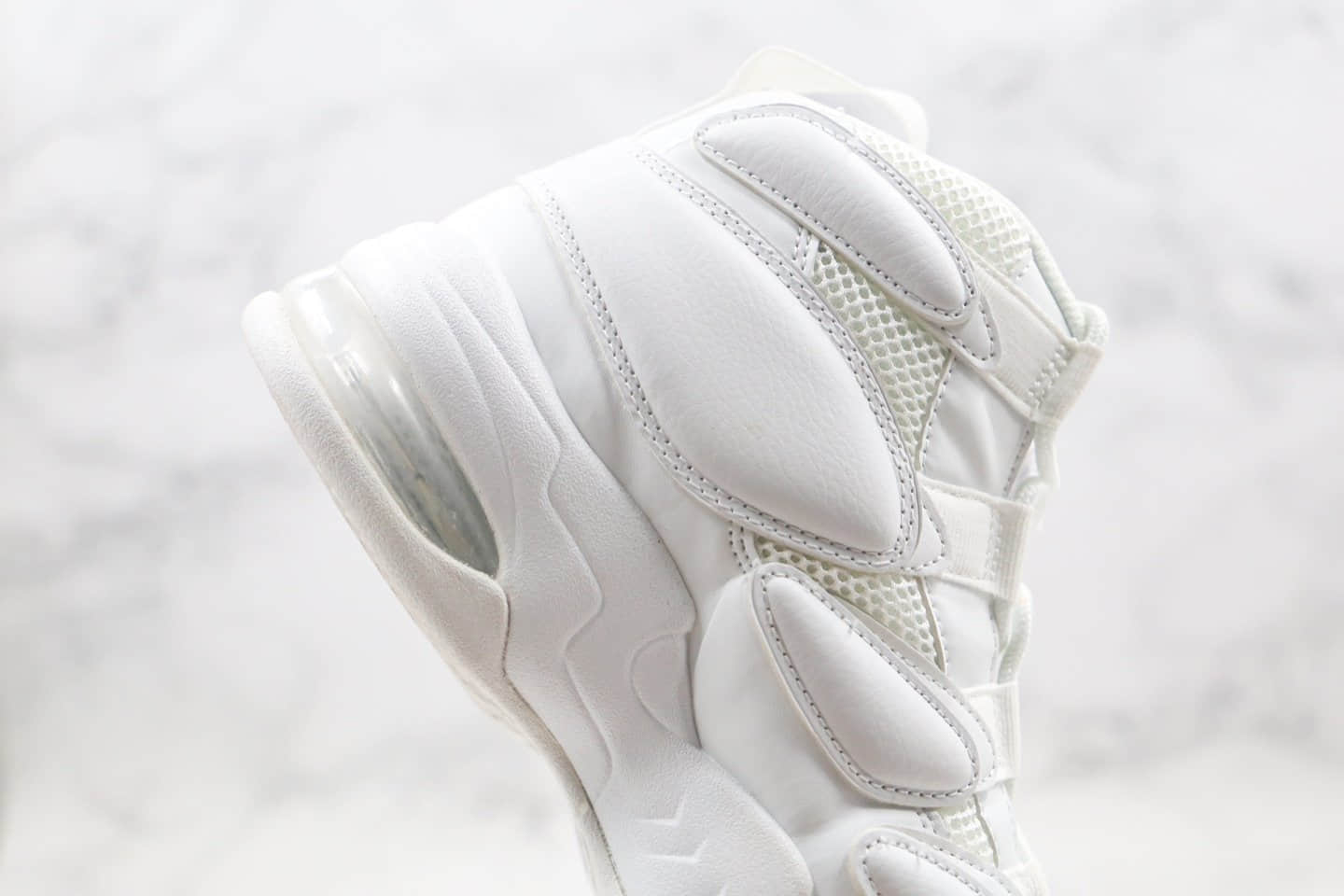 耐克Nike Air Max270 Uptempo'94纯原版本皮蓬二代篮球鞋白色原档案数据开发原盒原标 货号:922934-100