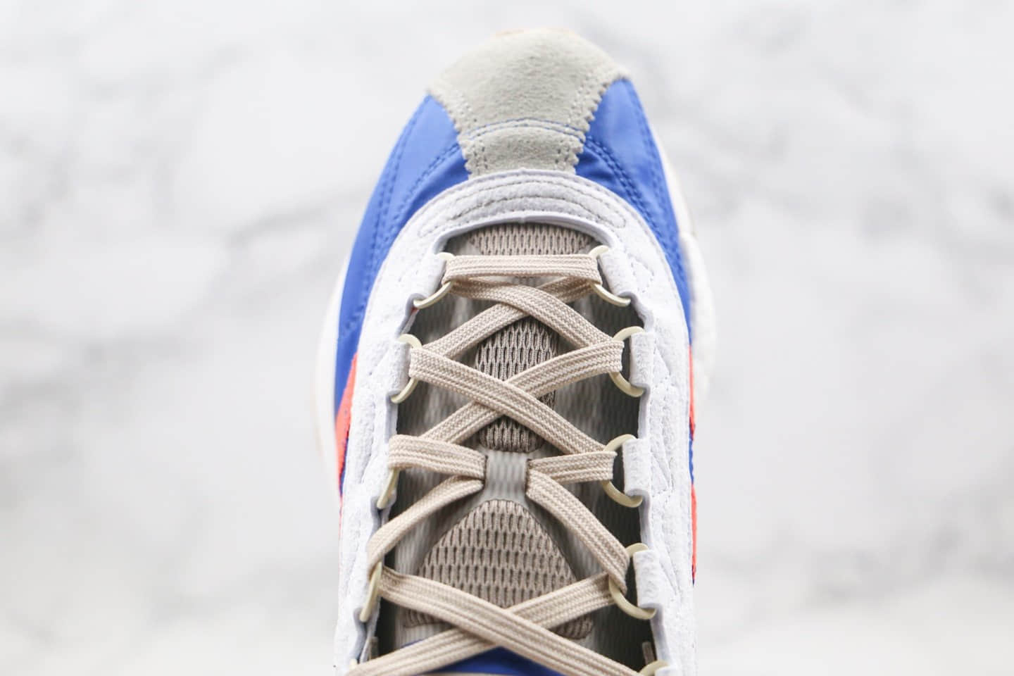 阿迪达斯adidas SL7600纯原版本复古爆米花跑鞋蓝红色王嘉尔同款原档案数据开发 货号:EG6780