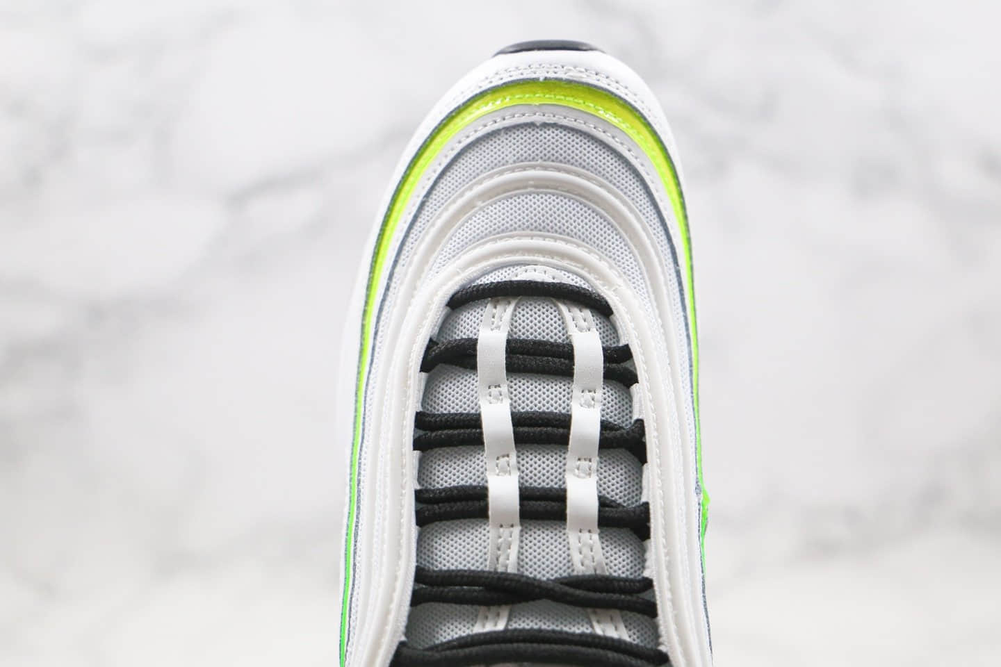 耐克Nike Air Max 97 Soft Pink纯原版本地球子弹头Max97气垫鞋渐变绿色内置真实气垫 货号：CZ5607-100