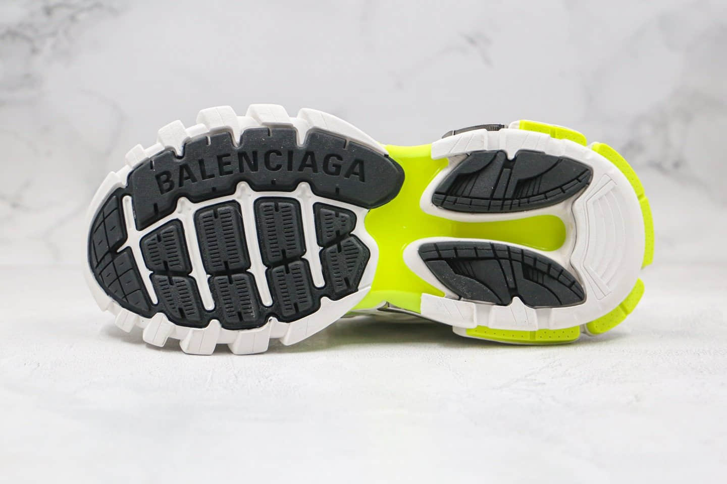 巴黎世家Balenciaga Track 4.0纯原版本复古老爹鞋四代白绿色正确组合大底原盒配件齐全