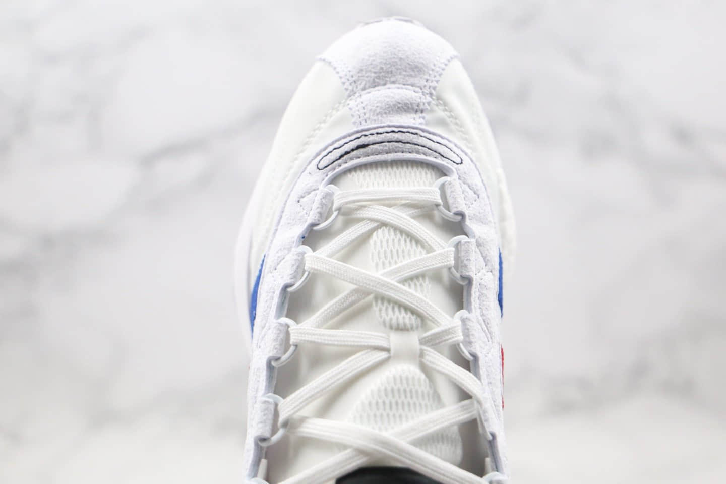 阿迪达斯adidas SL7600纯原版本复古爆米花跑鞋王嘉尔同款SL7600蓝红色正确鞋面材质 货号:FW6375