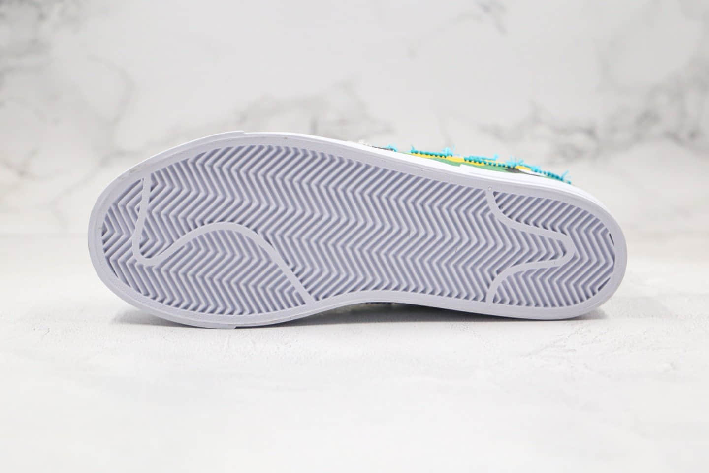 耐克Nike SB Blazer Edge纯原版本低帮开拓者拆线牛奶冰淇淋涂鸦配色板鞋区别市面通货版本 货号:CI3833-600