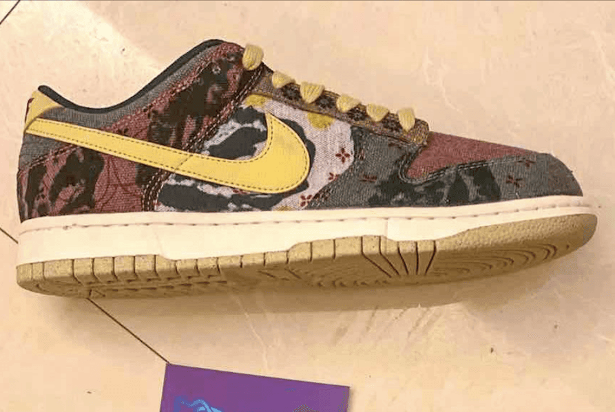 酷似TS联名!全新Nike Dunk Low “Lemon Wash”今秋登场! 货号:CZ9747-900