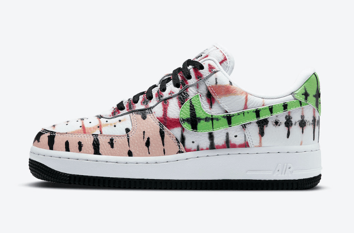 个性扎染鞋面!这双Nike AF1 Low潮流感爆棚! 货号:CW1267-101