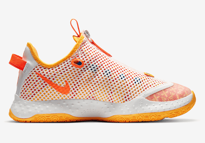 活力白橙装扮!佳得乐联名PG4新配色即将发售! 货号:CD5078-101