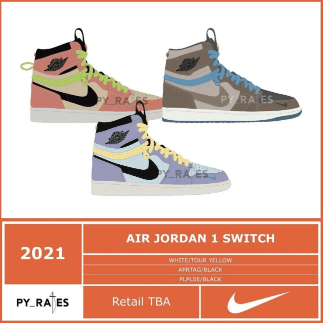 明年有13双AJ1等着你!还有可拆卸款!