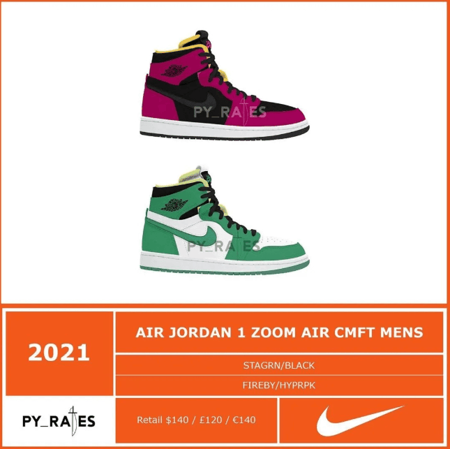 明年有13双AJ1等着你!还有可拆卸款!