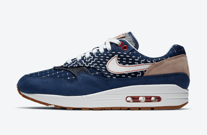 DENHAM x Nike联名官图释出!这双Air Max 1的定价也太贵了吧! 货号:CW7603-400