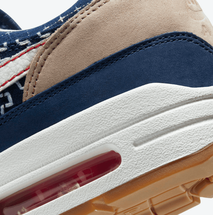 DENHAM x Nike联名官图释出!这双Air Max 1的定价也太贵了吧! 货号:CW7603-400