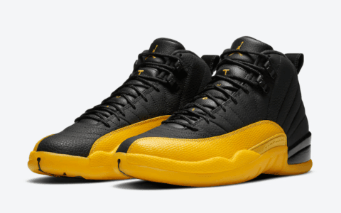 佩顿PE配色再现!黑黄AJ12延期至7月24日发售! 货号:130690-070