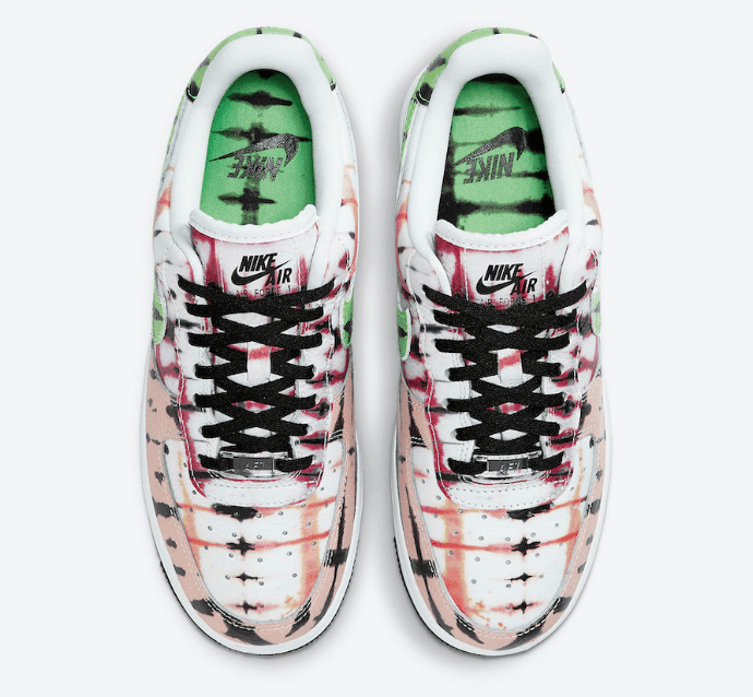 个性扎染鞋面!这双Nike AF1 Low潮流感爆棚! 货号:CW1267-101