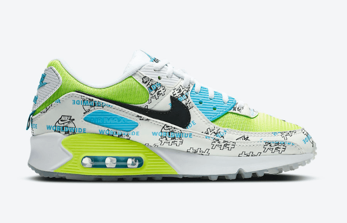 Worldwide系列!全新Air Max 90即将登场! 货号:DA1342-107