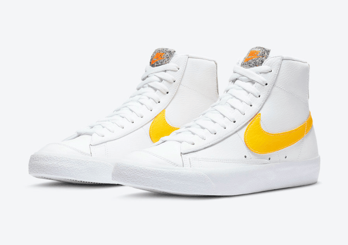 百搭小白鞋!全新Nike Blazer Mid ’77即将登场! 货号:DA4677-100