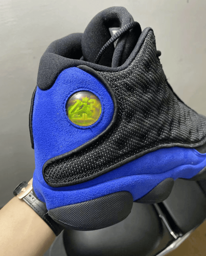 撞脸昆汀·理查德森 PE战靴!全新AJ13“Hyper Royal”实物图首度曝光! 货号:414571-040
