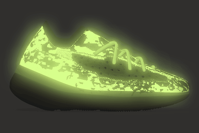 夜光 Yeezy 380“Hylte Glow”实物曝光!骚气十足! 货号:FZ4990
