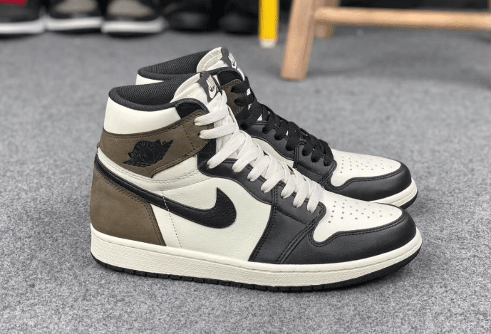 小倒钩AJ1实物美照曝光!TS联名平替! 货号:555088-105