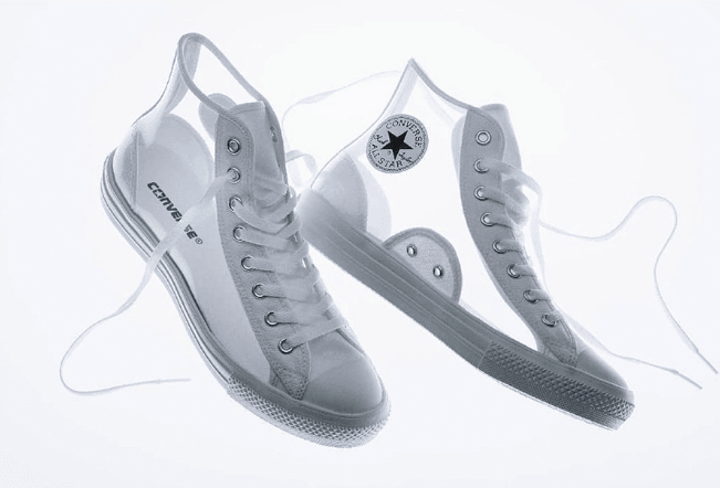 酷似OW联名!Converse透明鞋来袭!