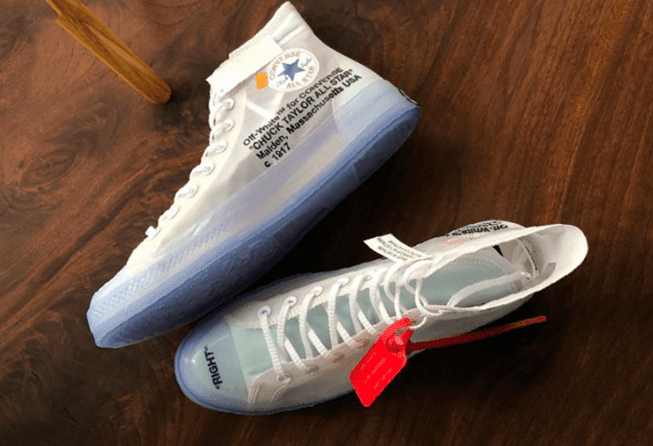 酷似OW联名!Converse透明鞋来袭!